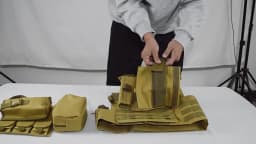 Nylon Gear Tactical Vest Body Armor Hunting Carrier Airsoft Accessories 6094 Pouch Combat Camo Vest