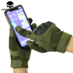 Emersongear Tactical All Finger Gloves Hunting Training Sport Climbing Shooting Cycling Full Finger Anti-Skid EM9347