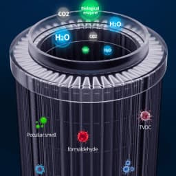 2026 New Car Air Purifier Negative Ion Air Car Oxygen Bar Odor Removal Car Air Purifier Car Home Dual-use
