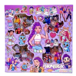 100pcs/set Idol Theme Cartoon Anime Stickers Rumi Mira Zoey Waterproof DIY Decorative Gifts for Guitar Notebook Luggage