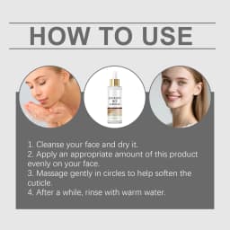 Korean Exfoliating Facial Serum Cleansing Pores Remove Dead Skin Purify Oil Control Smoothing Brightening Moisturizing Ampoule