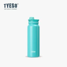 Tyeso Stainless Steel Thermos Mug Outdoor Sports Keeps Cold and Heat High Capacity Thermo Bottle Travel Vacuum Flask Thermal Cup