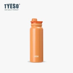 Tyeso Stainless Steel Thermos Mug Outdoor Sports Keeps Cold and Heat High Capacity Thermo Bottle Travel Vacuum Flask Thermal Cup