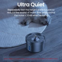 ROJECO Stainless Steel Cat Water Fountain Filters 2L Automatic Pet Water Dispenser Smart Drinking Fountain for Cat Dog Supplies