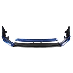 For 2022-24 Honda Civic Sedan And Hatchback Models YOFER Style Front Bumper Spoiler Lip Blade + Lower Side Splitter Corner Cover