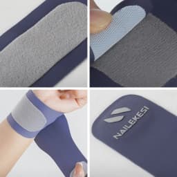 Ultra-thin Wrist Guard Lightweight Breathable Nylon Sports Wristband Adjustable Wrist Support for Basketball Tennis Badminton