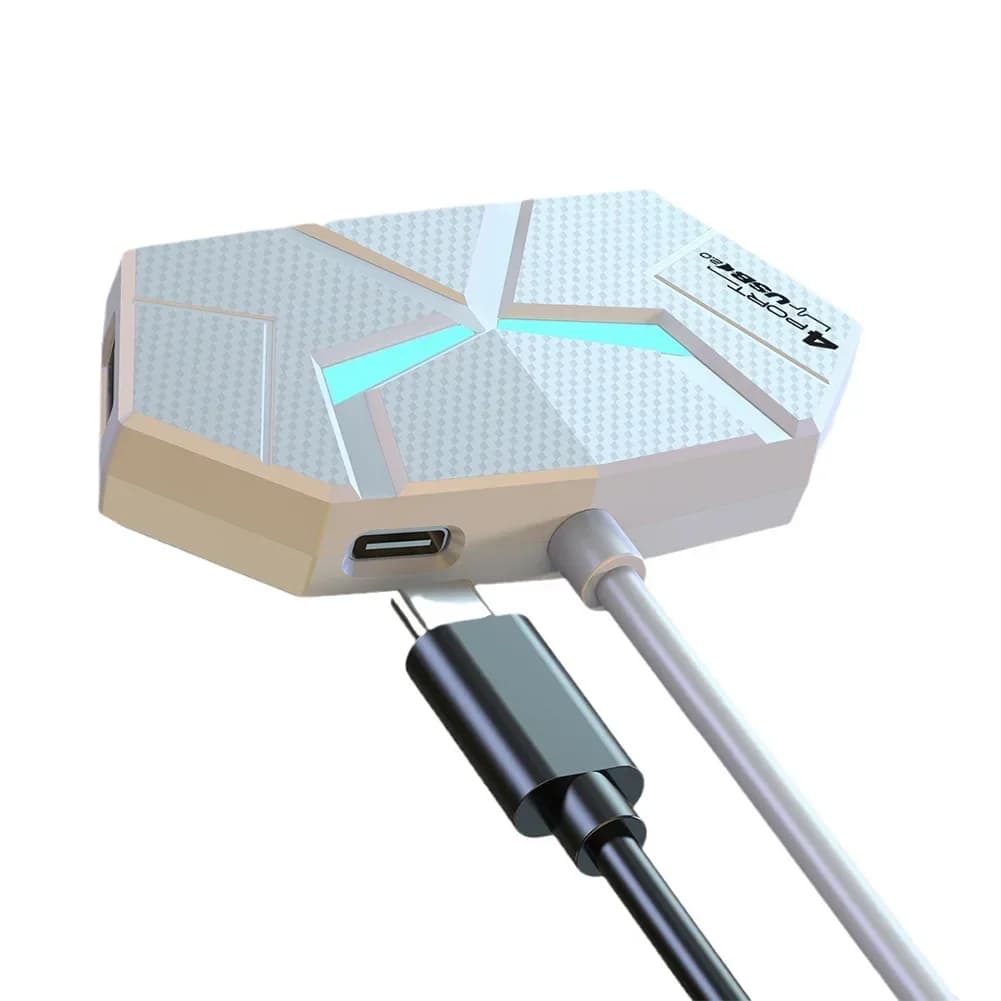 Multi USB Hub Usb Splitter 4/7 Ports 2.0 Usb Expander Cable 60/120CM High Speed Adapter For PC Transmission Hard Drive