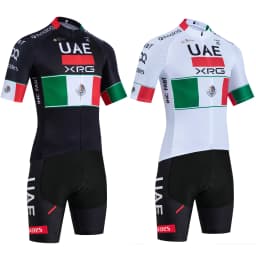 2026 New MEXICO Cycling Jersey UAE Team Bike Jersey Shorts Men Women Quick dry Ropa Ciclismo Pro Bicycle TShirt Clothing
