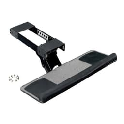 LK06AD Ergonomic Sliding Tilting XL Size Wrist Rest Keyboard Holder with Two Mouse Pads for Computer Desk Keyboard Tray Stand