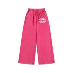 Wax Dyed Wool Zipper Hooded Sweatshirt Pants Set Custom Logo Printing Embroidery Retro Washed Old Street Set