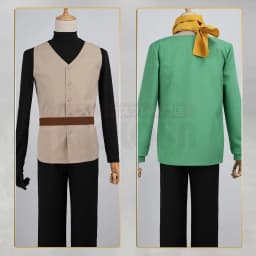 HOLOUN Natsuki Subaru Cosplay Costume Zero Anime Black Cloak Vest T-shirt Pants Scarf XS-3XL