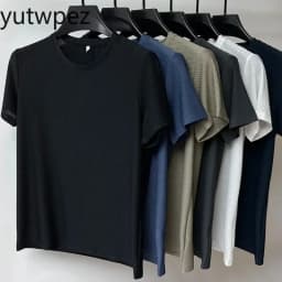 Fishing Hunting Sports Outdoor Hiking Running Summer Ice Silk High-End T Shirts Cycling Camping Men's Breathable Fashion T-Shirt