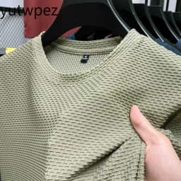 Fishing Hunting Sports Outdoor Hiking Running Summer Ice Silk High-End T Shirts Cycling Camping Men's Breathable Fashion T-Shirt