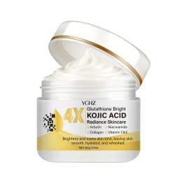 Kojic Acid Cream, Evens Out Skin Tone, Eliminates Dark Spots and Dullness - Non-Greasy, Suitable for Both Men and Women - Whitening and Moisturizing Cream, for Day and Night Use - 60g
