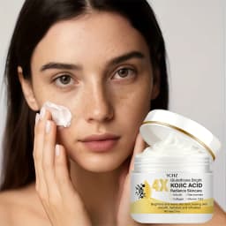 Kojic Acid Cream, Evens Out Skin Tone, Eliminates Dark Spots and Dullness - Non-Greasy, Suitable for Both Men and Women - Whitening and Moisturizing Cream, for Day and Night Use - 60g