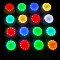 24key Remote Control Rechargeable RGBW Light Base Waterproof 5050SMD LED Module Hanging Furniture Mood Light Enhancer UnderTable