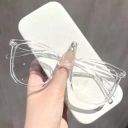 Women Stylish Oversized Reading Glasses Unisex Large Frame HD Lens Eyeglasses New Fashion Square Far Sight Eyewear for Female