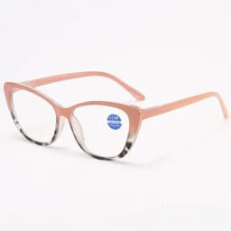 Women's Fashion Cat Eye Reading Glasses Men Vintage Blue Light Blocking Eyewear Retro Ultralight Far Sight Presbyopia 0+1.0+4.0