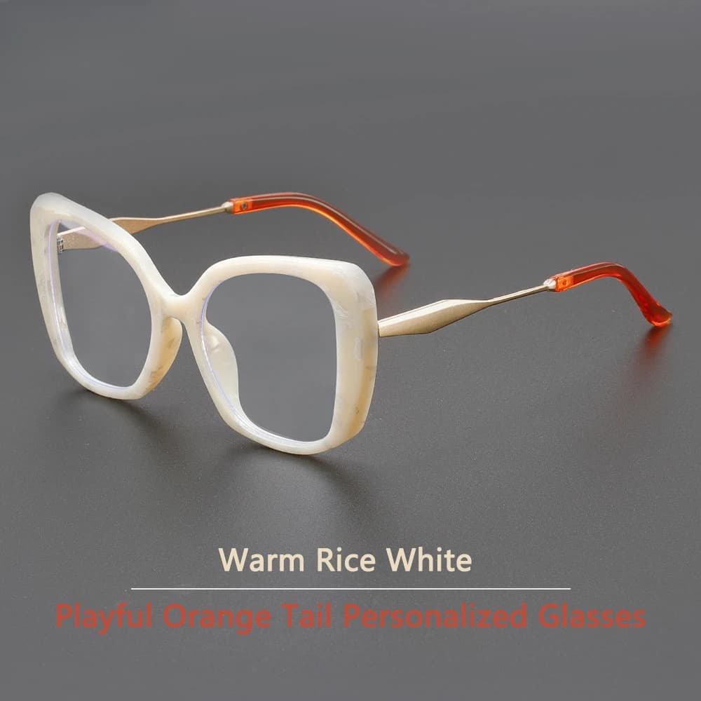 New Minimalist Anti Blue Light Flat Glasses Protective Goggles That Can Also Be Worn Without Makeup Decorative Metal Glasses