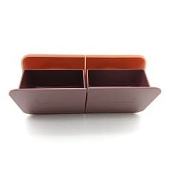 Bathroom Organizer Cotton Pads Storage Plastic Swab Holder Wall-mounted Tampon Container Cotton Swab Holder Cosmetic Organizer