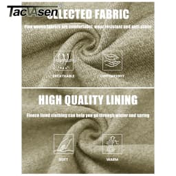 TACVASEN Full Zip Knitted Sweater Mens Stylish High Quality Soft Warm Fleece Jacket Spring Hiking Sports Casual Coat Male