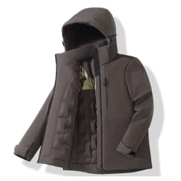 JNLN Unisex Waterproof Fleece Jackets Winter Windproof Thermal Windbreaker Men Women Hiking Camping Skiing Climbing Raincoat