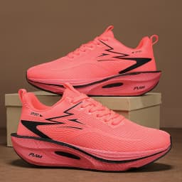 Marathon Men Sports Running Shoes Women's Carbon Board Air Cushion Breathable Athletic Lightweight Comfortable Nonskid Sneakers
