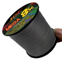 JOF 8 Strand 1000M 500M 300M 100M Japan Super Strong PE Braided Fishing Line Multifilament Braid Thread X8 18-78LBS