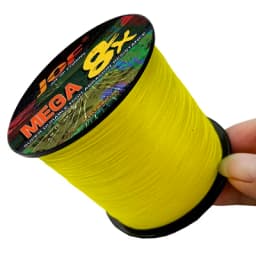 JOF 8 Strand 1000M 500M 300M 100M Japan Super Strong PE Braided Fishing Line Multifilament Braid Thread X8 18-78LBS