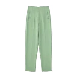HXAO Ladies Pants Office Wear Black Pink White Pants for Women Fashion High waist Formal Pants Office outfits Pencil Trousers
