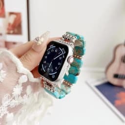Bracelet Becorative Fancy Link Creative Colorful Natural Stone Design Correa Band For Apple Watch iWatch Strap