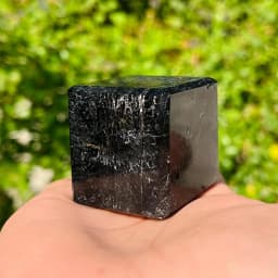 1pc 10-100g Natural Black Tourmaline Cube Occasions Like Mother'S Day Father'S Day Graduations Perfect for Home or Office Decor