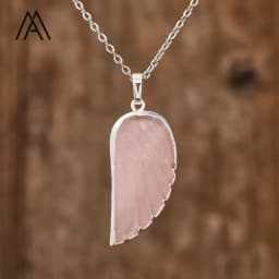 Luxury Flash Labradorite Angel Wing Pendant Necklaces Women Fashion Rainbow Fluorite Choker Necklace Jewelry Gifts Wholesales