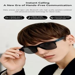 Lenovo AI Smart Glasses Voice Assistant Music Touch Control Bluetooth Call Outdoor Fashion Sunglasses For Men Women 2026 New