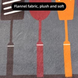 VIKAMA Kitchen Carpet Washable, Non-Slip, Absorbent Floor Mat, Bathroom Floor Mat, Absorbent Kitchen Mat, Door Mat, Room Decorat