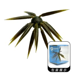 Hopeblaze Coike Sea Urchin Bait M 17mm Star-Shaped Bait-Cluster Soft Lure Elastomer No Weight Morigen Rig Freshwater Bass Pike