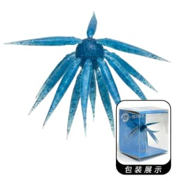 Hopeblaze Coike Sea Urchin Bait M 17mm Star-Shaped Bait-Cluster Soft Lure Elastomer No Weight Morigen Rig Freshwater Bass Pike