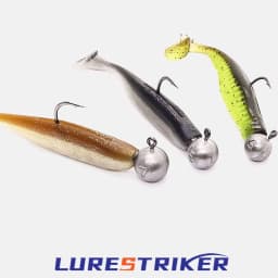 30pcs/lot 1g-20g jig fishing hooks with auxiliary hook, jig head and soft worm fishing hooks for various weights of freshwate