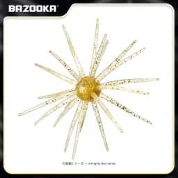 Bazooka TPE Fishing Lure 2g 8g Simulated Sea Urchin Lures Soft Silicone For Bream Pike Bass Mandarin Tilapia Gears Winter Biats