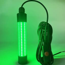 1PC LED Fish Lure Light Set Fish IP68 Waterproof Raft Fishing Copy Net Light Green Light Fishing Supplies Tools Accessories