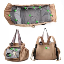 Sport Versatile Backpack Gym Yoga Fitness Bag Large Drawstring Handbag Shoulder Women Tote Outdoor Shopping Rucksack Mommy Bag