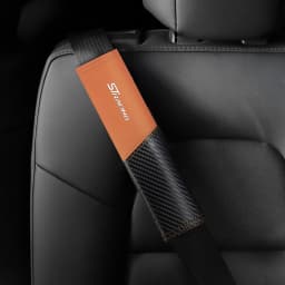 2pcs Seat Belt Covers Car Safety Belts Cover Auto Accessories For Ford Mustang Foose Explorer Mondeo Shelby Fiesta Focus Fusion