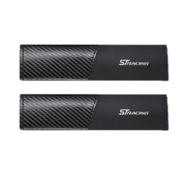 2pcs Seat Belt Covers Car Safety Belts Cover Auto Accessories For Ford Mustang Foose Explorer Mondeo Shelby Fiesta Focus Fusion