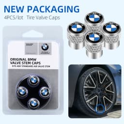 Lightweight Portable Metal Aluminum Alloy Car Tire Valve Cap Wheel Stem Rim Protector For BMW M Performance E46 E90 E60 E92 E91