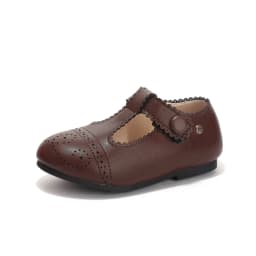 AS Kids Shoes Children Brand Shoes Baby Girls Leather Shoes Toddler Princess Flats Boys Brouge Oxford Soft Platform Mary Jane