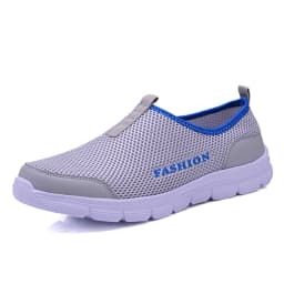 JKPUDUN Unisex Summer Breathable Mesh Men Shoes Lightweight Sneakers Men Fashion Casual Male Shoes Brand Designer Mens Loafers