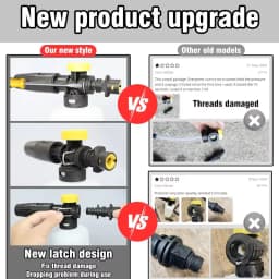 750ml Car Wash Snow Foam Spear For Karcher Huter Nilfisk Parkside Lavor Daewoo High Pressure Washing Machine Water Gun PA Pot