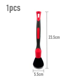 AUTOBRIGHT New Car Wash Brush Tire Cleaning Crevice 3 Piece Brush Set Air Vents Super Soft Bristle Interior Detail Brush