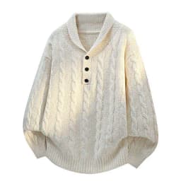 Legible Autumn and Winter Casual Sweaters Men Round Neck Collar Knitted Pullovers Male Loose Sweater Man