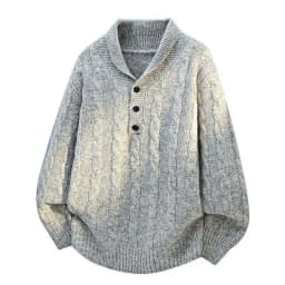 Legible Autumn and Winter Casual Sweaters Men Round Neck Collar Knitted Pullovers Male Loose Sweater Man